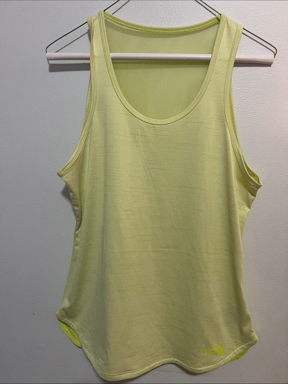 The North Face Women’s Light Yellow Performance Tank Top